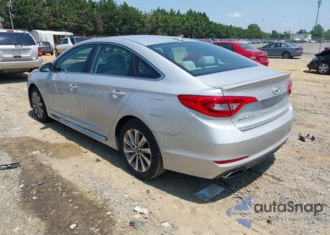 2016 Hyundai Sonata Sport из США, поврежденный, VIN 5NPE34AF2GH265541